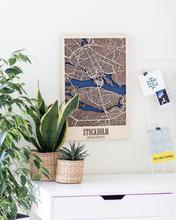 画像をギャラリービューアに読み込む, 【選べる21都市】3D Wood City Map インテリア用木製都市マップ <注文から1ヶ月半後のお届け>